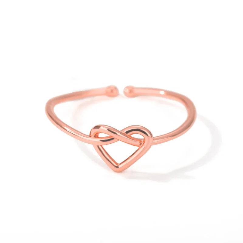 Forever Knot Gold Ring