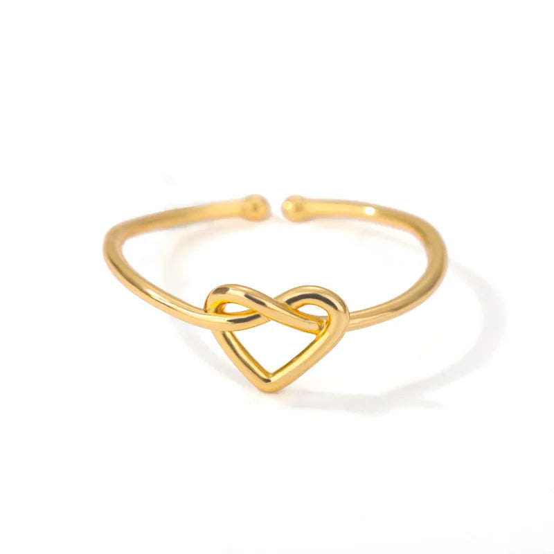 Forever Knot Gold Ring