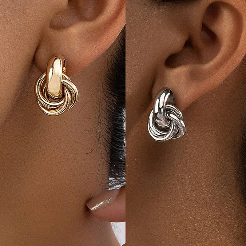 Eternal Knot Elegance Earrings