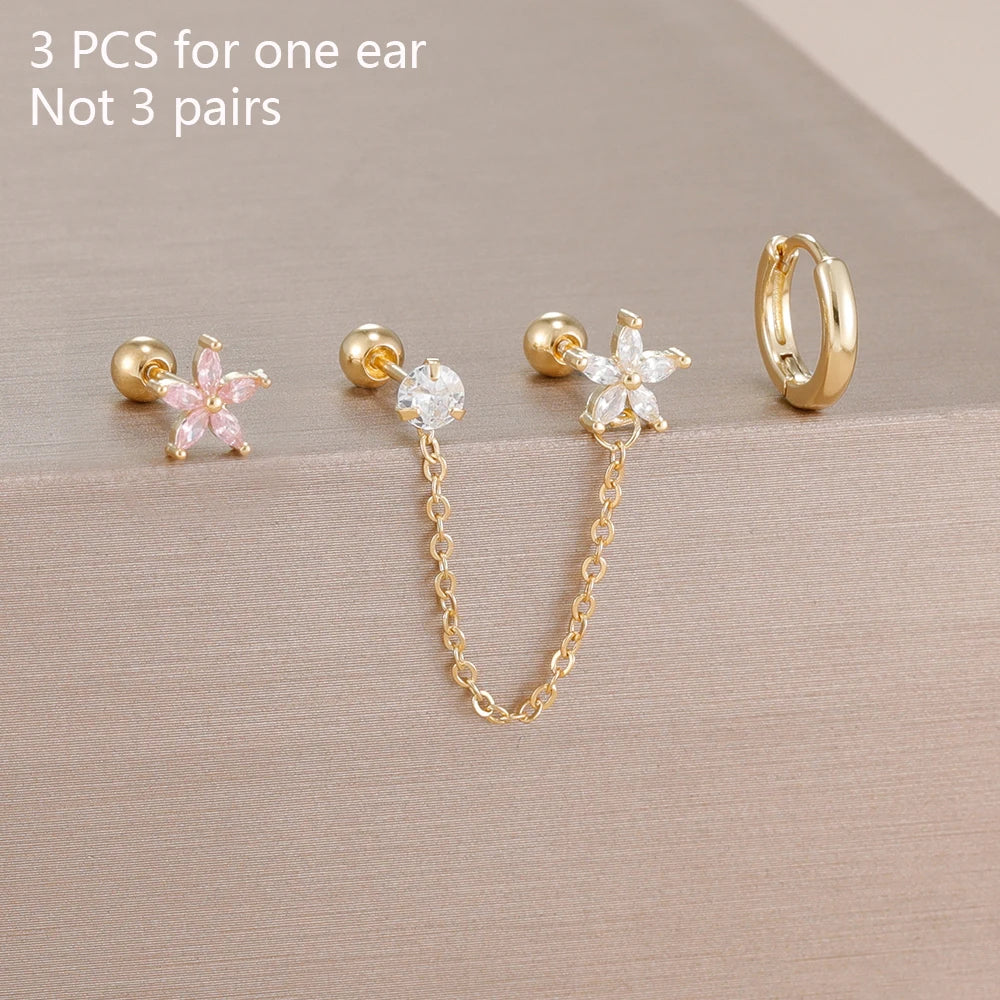 Daisy Chain Elegance Earrings