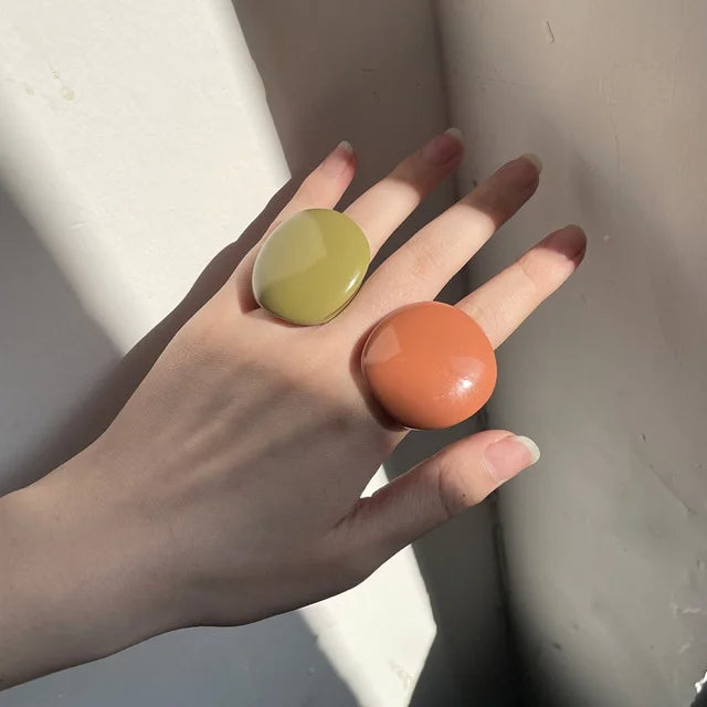 Ivory Aura Statement Ring