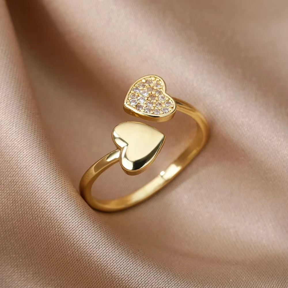 Aurora Luxe Gold Ring Collection