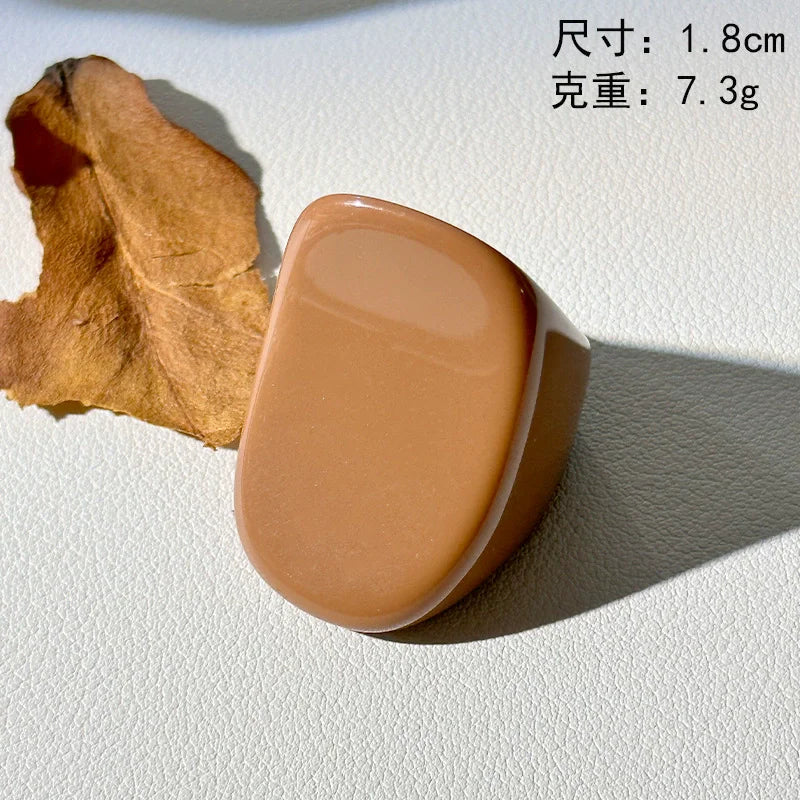 Ivory Aura Statement Ring