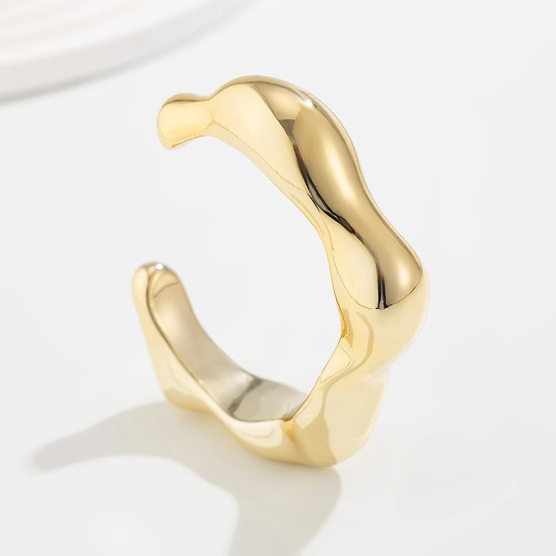 Wavy Luxe Cuff Bracelet