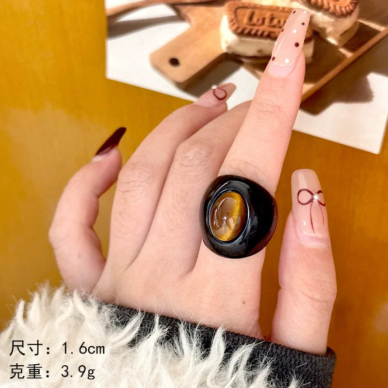 Ivory Aura Statement Ring