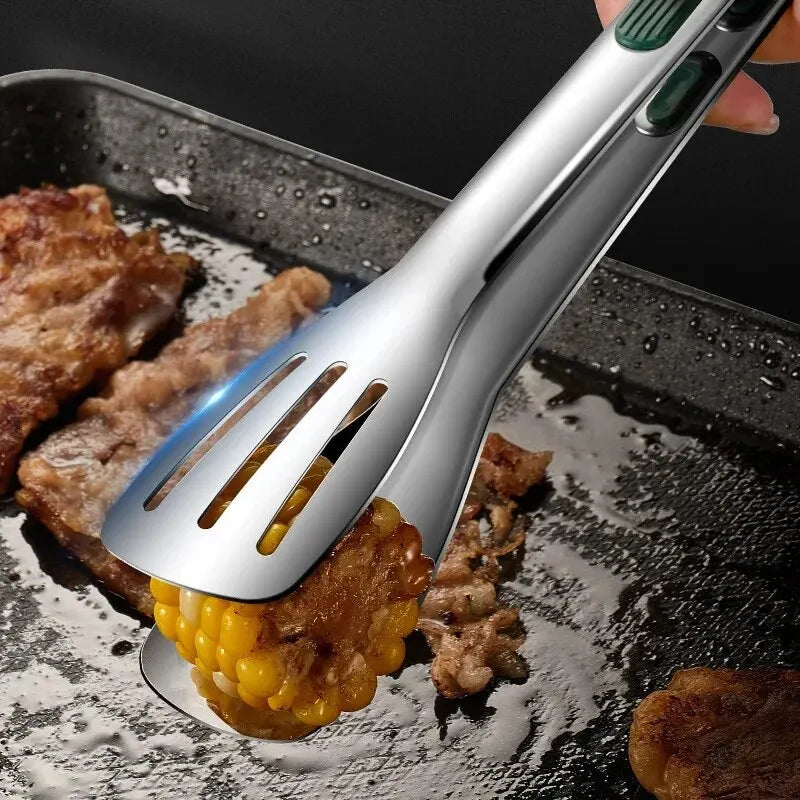 SteelPro 2-in-1 Grill Spatula Tongs