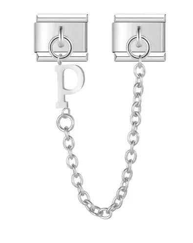 Guardian Link Initial Bracelet