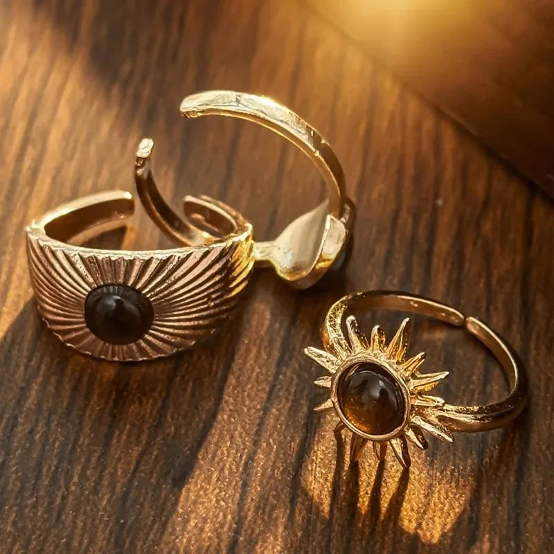 Solar Aura Adjustable Ring
