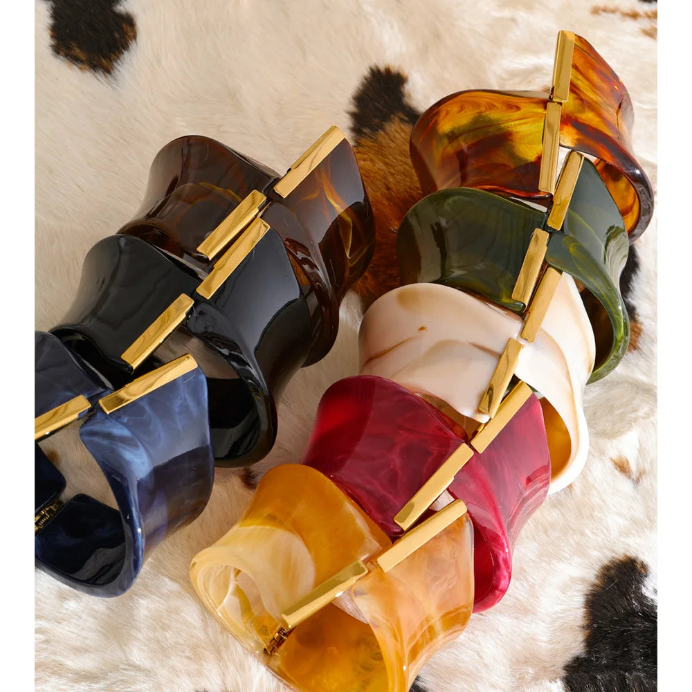 Ivory Wave Statement Cuff