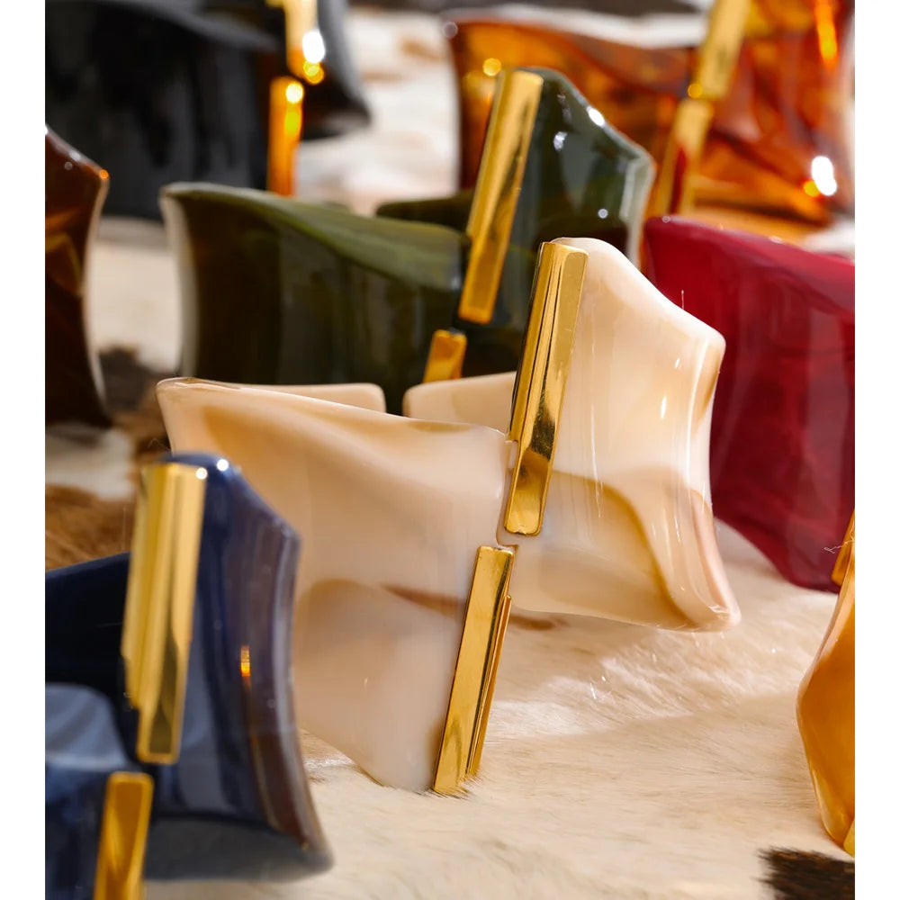 Ivory Wave Statement Cuff