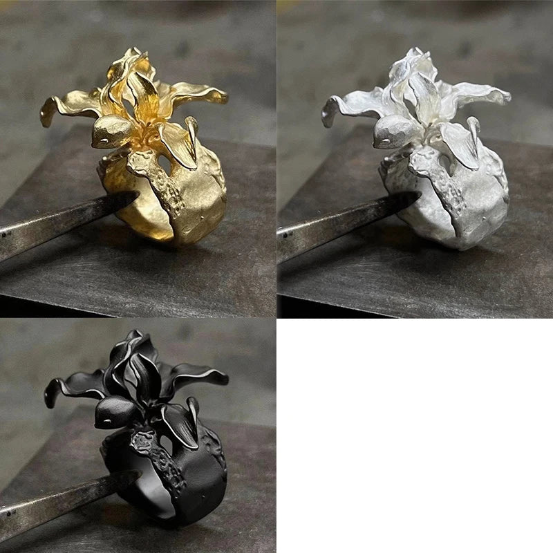 SilverBloom Artisan Ring