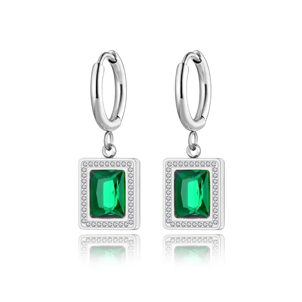 Aurora Gem Drop Earrings