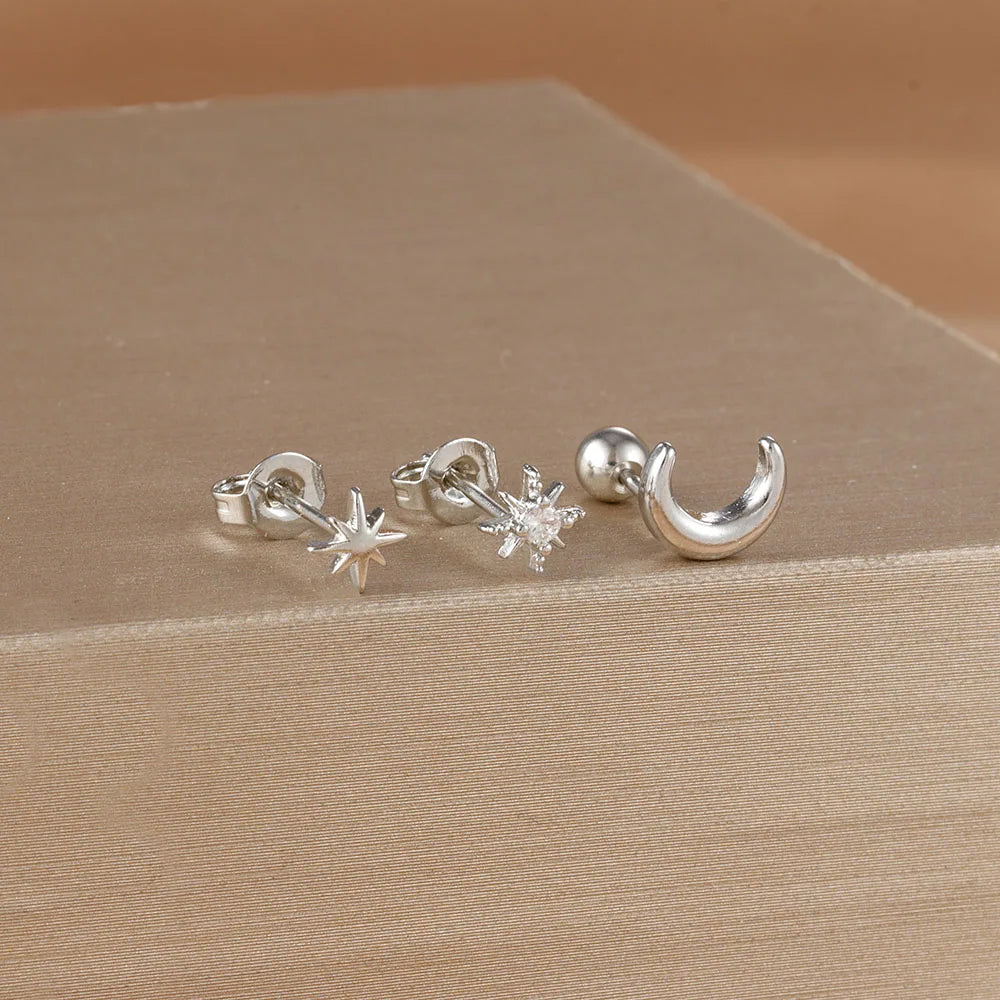 Celestial Glow Mini Stud Set