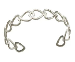 Luxe Five-Stone Crystal Bangle