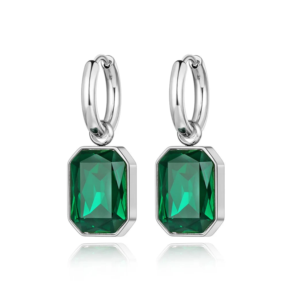 Aurora Gem Drop Earrings
