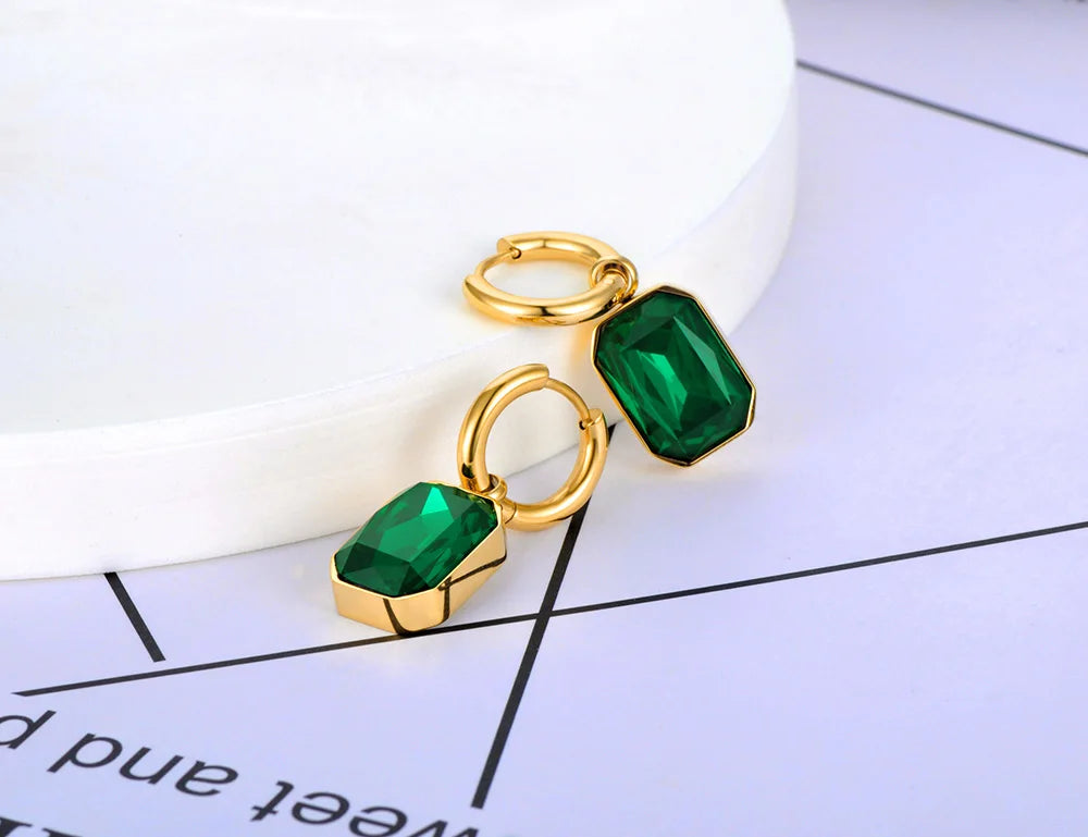 Aurora Gem Drop Earrings