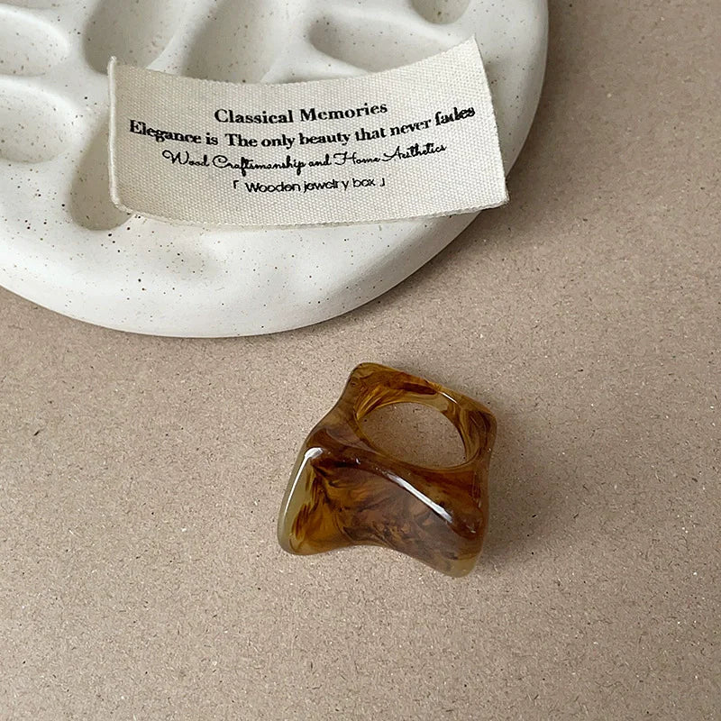 Ivory Aura Statement Ring