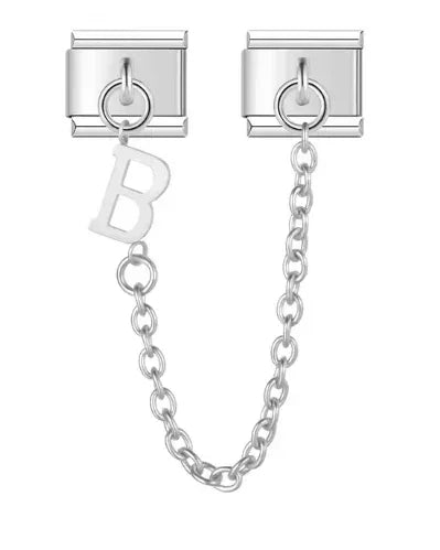 Guardian Link Initial Bracelet