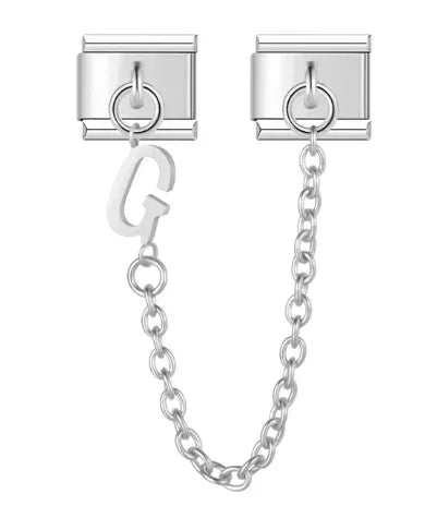 Guardian Link Initial Bracelet
