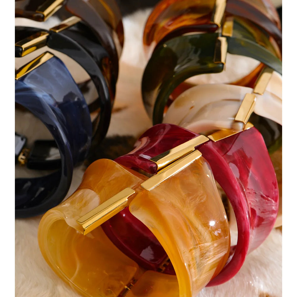 Ivory Wave Statement Cuff