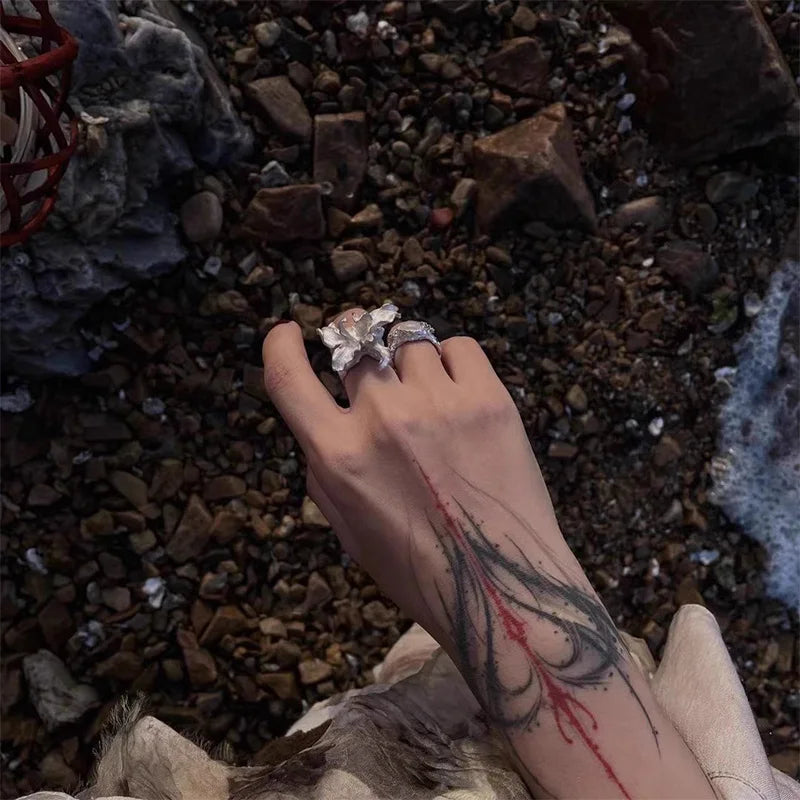 SilverBloom Artisan Ring