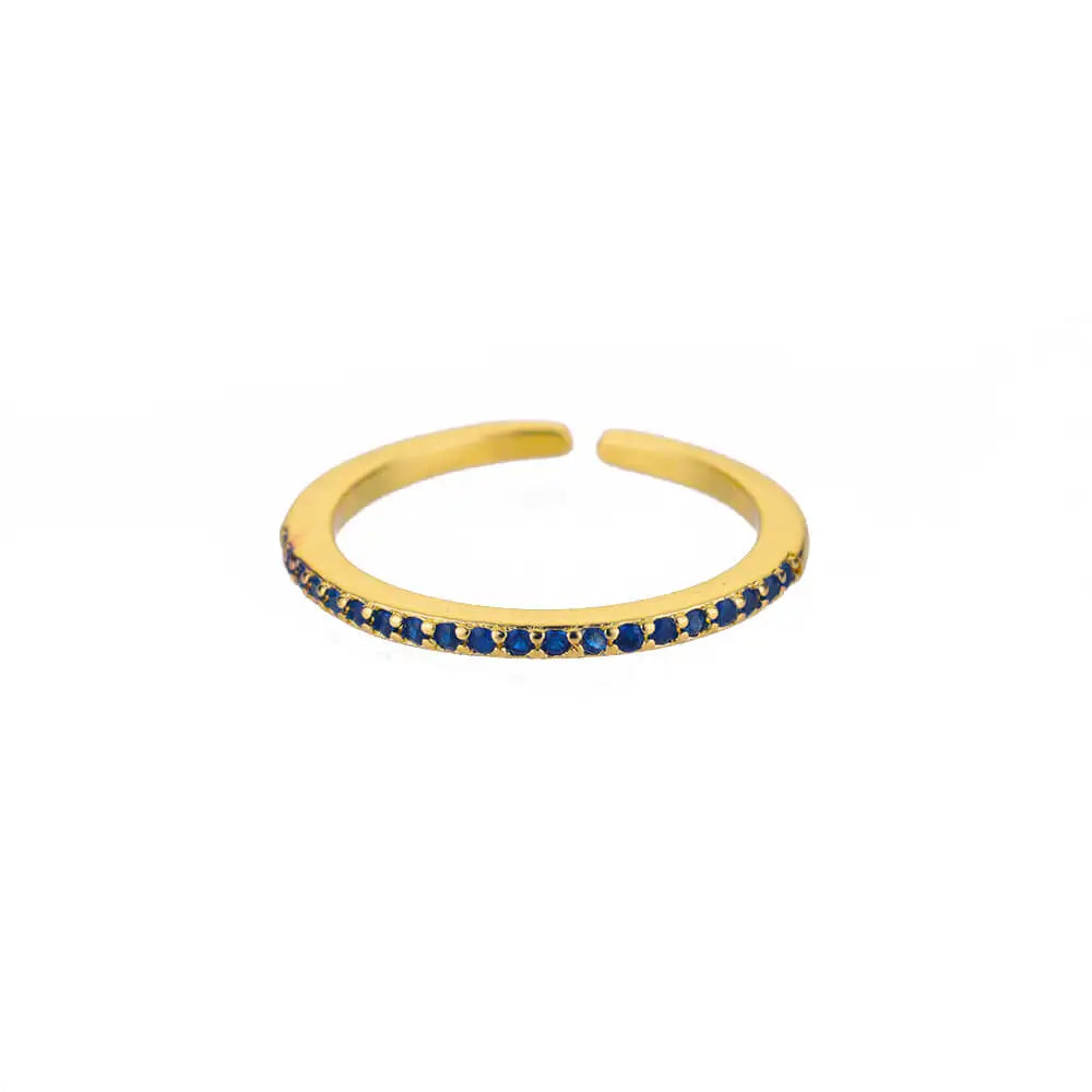 AuroraGem Adjustable Eternity Ring