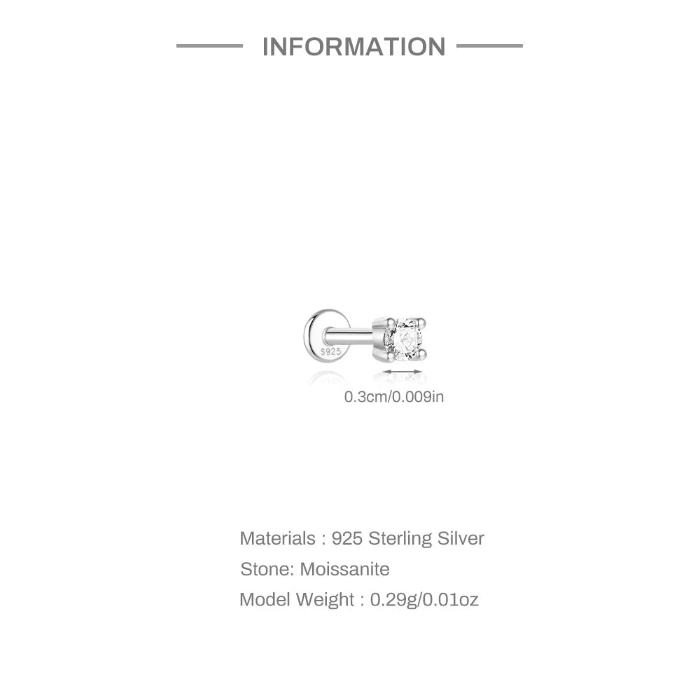 CrystalGlow Ear Set – Multi-Piercing Edition