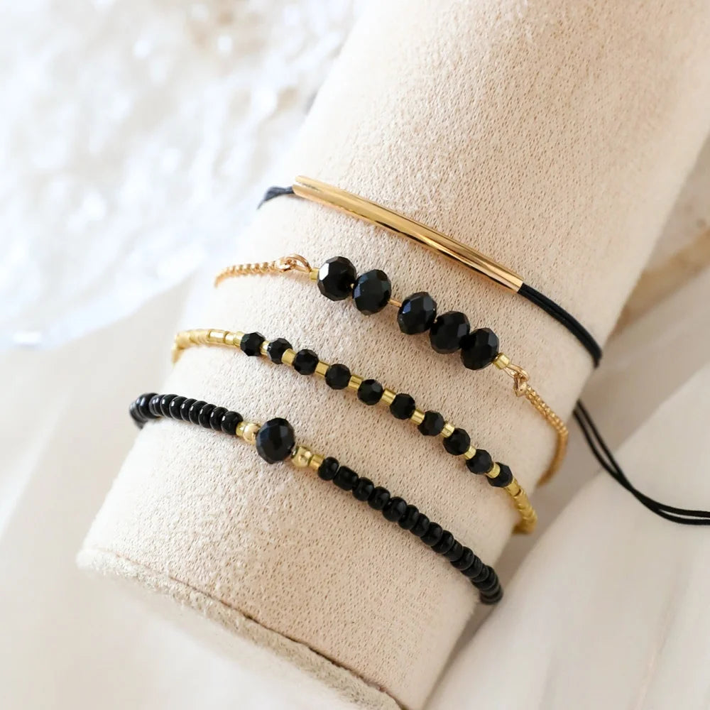 Midnight Aura Bracelet Set