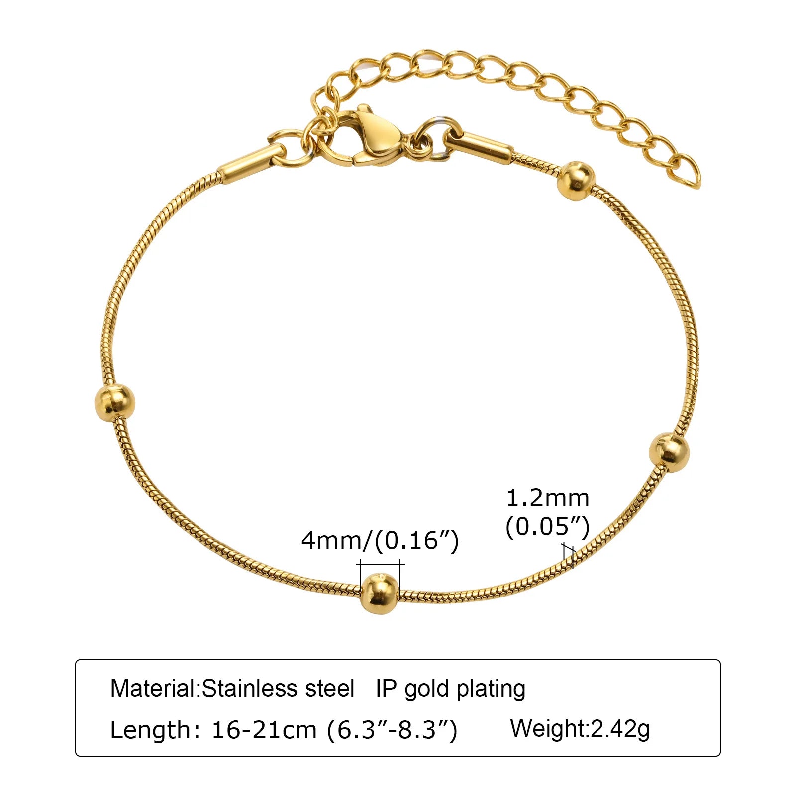 Golden Luxe Layered Bracelet Set