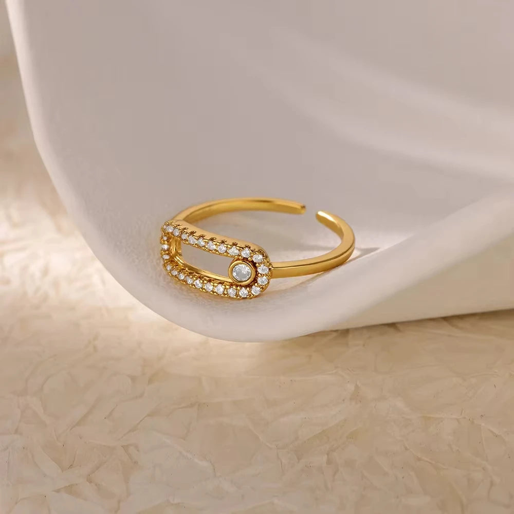 Aurora Luxe Gold Ring Collection