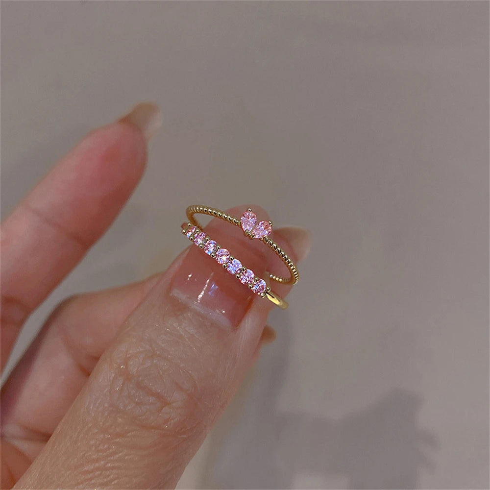 Blossom Spark Adjustable Ring