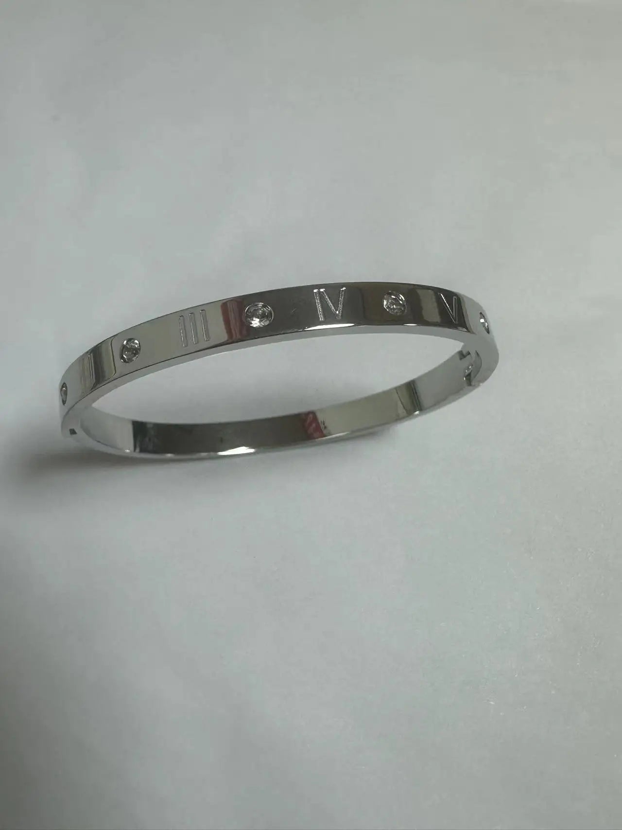 Luxe Geo Crystal Bangle