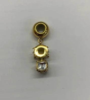 Golden Heart Charm Link Bracelet