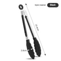 GripEase Silicone Kitchen Tongs Set