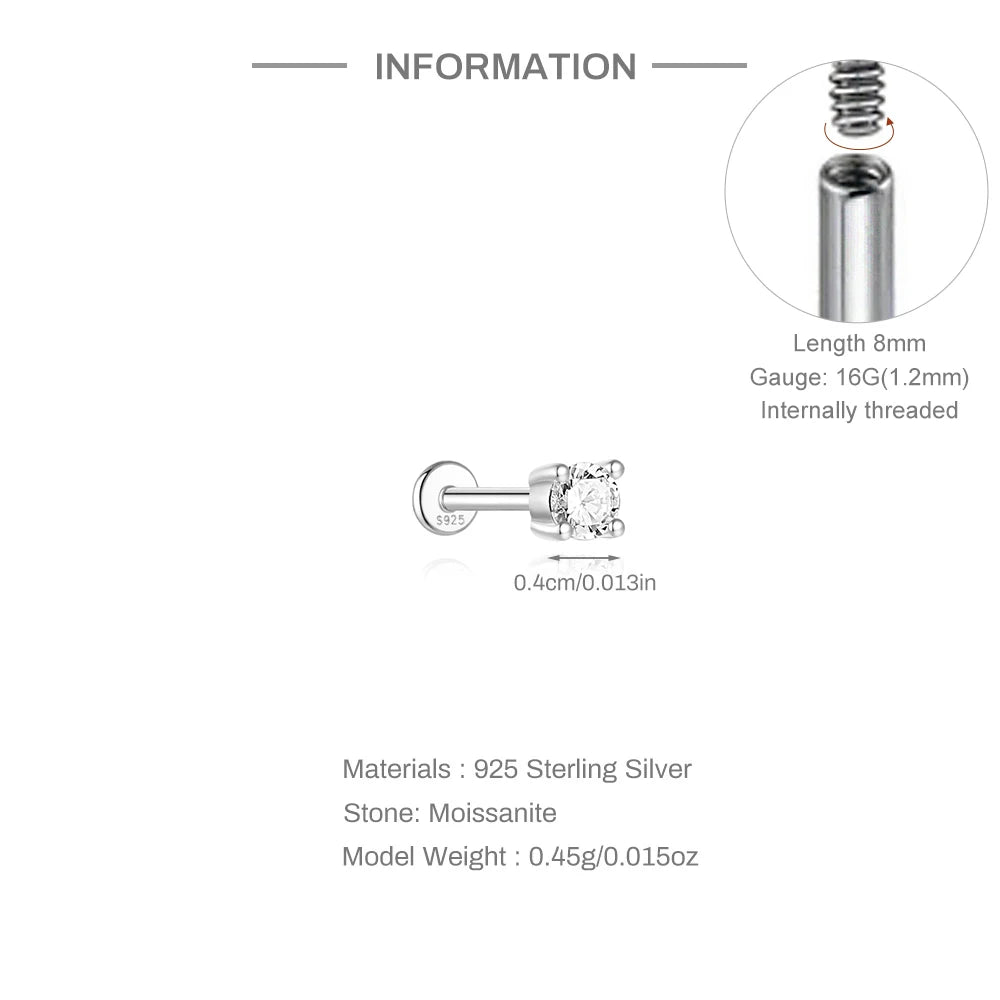 CrystalGlow Ear Set – Multi-Piercing Edition