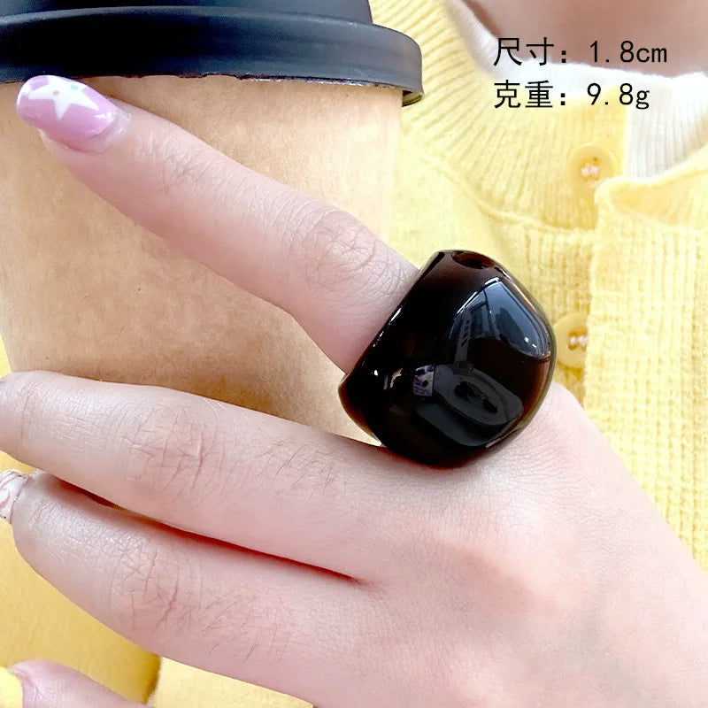 Ivory Aura Statement Ring