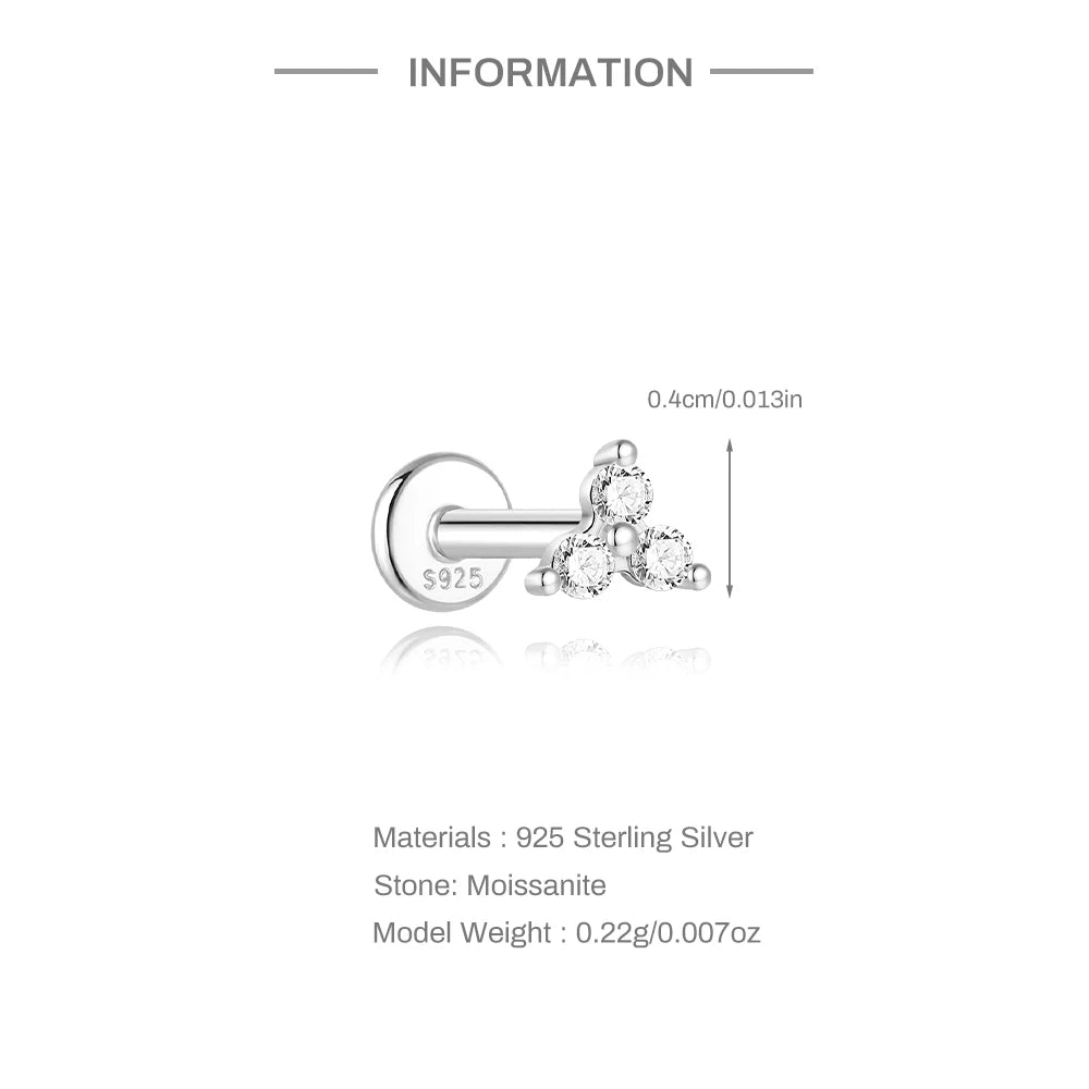 CrystalGlow Ear Set – Multi-Piercing Edition