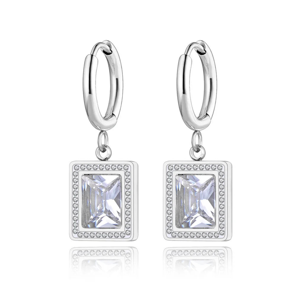 Aurora Gem Drop Earrings