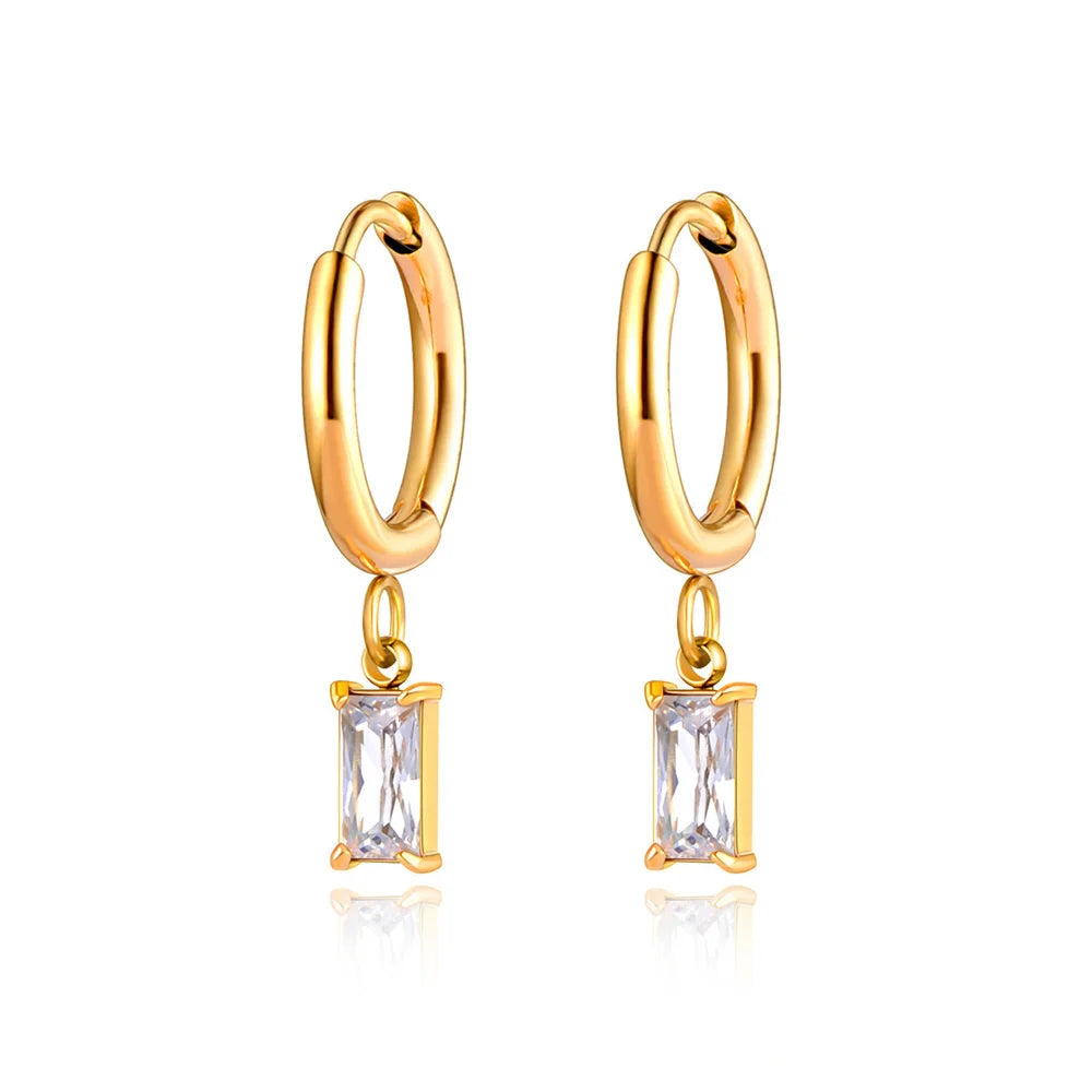 Aurora Gem Drop Earrings