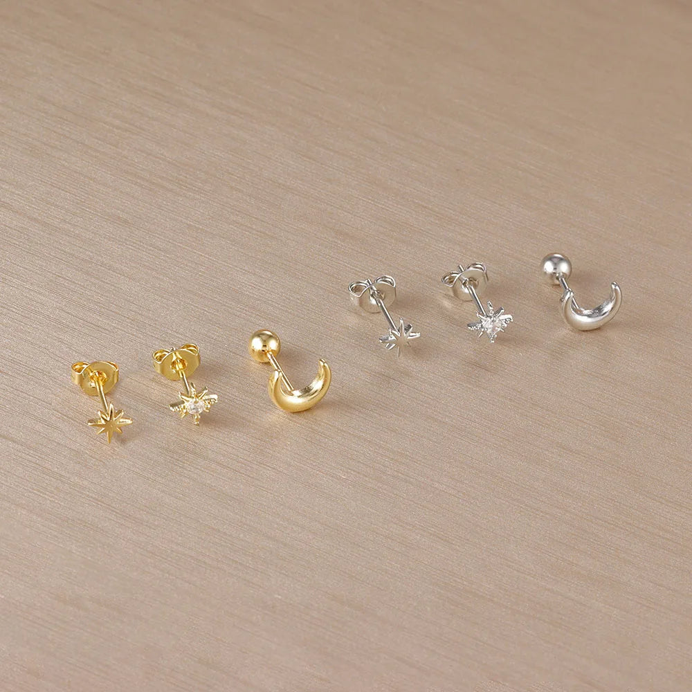 Celestial Glow Mini Stud Set