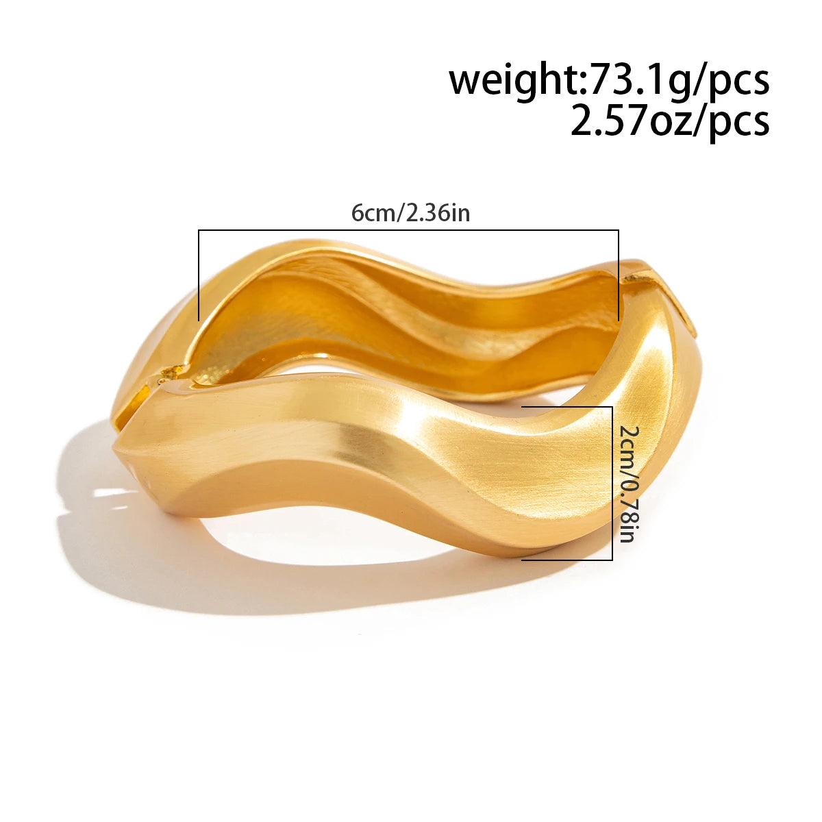Sculpted Elegance Bangle Se