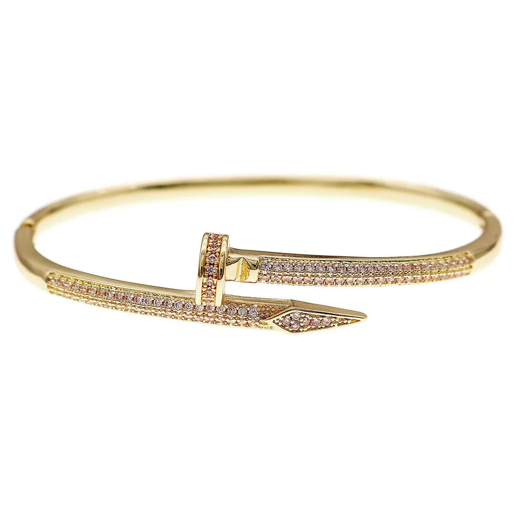 Golden Nail Luxe Bangle