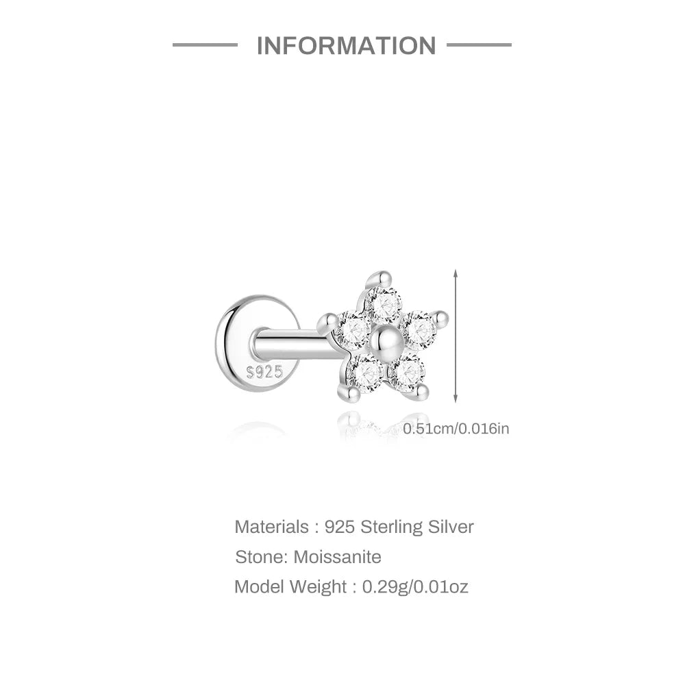 CrystalGlow Ear Set – Multi-Piercing Edition