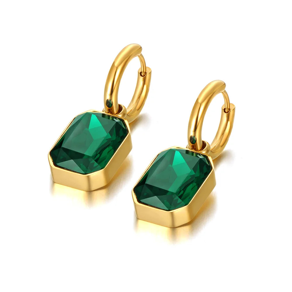 Aurora Gem Drop Earrings