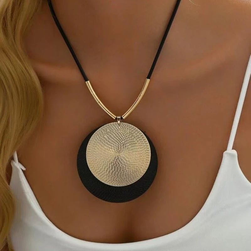 Eclipse Aura Pendant Necklace
