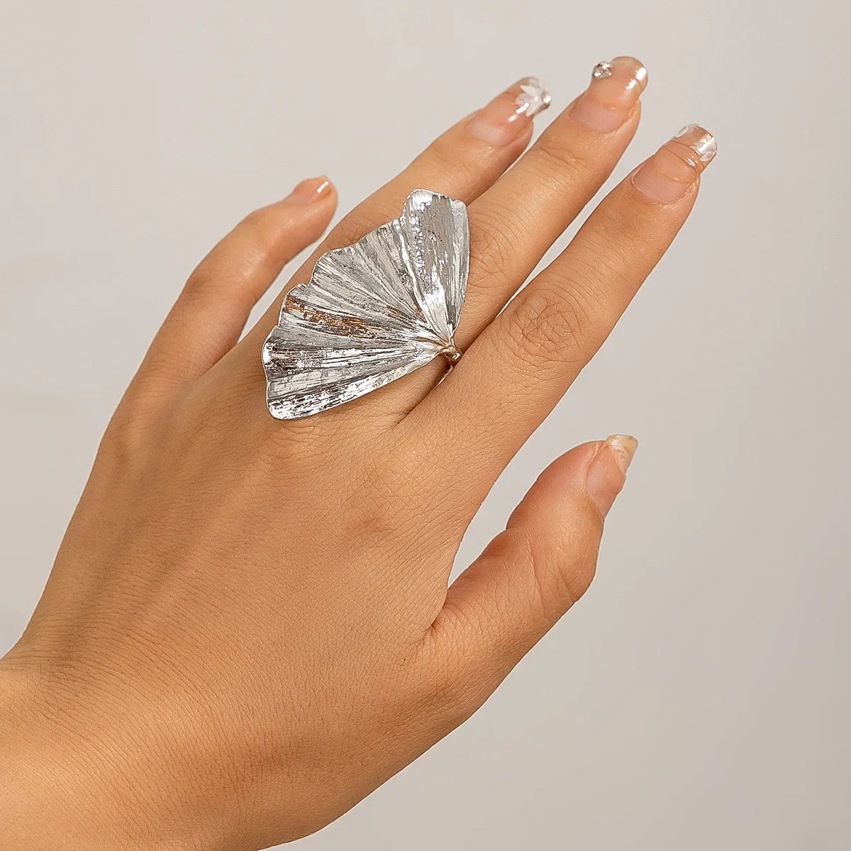 Ginkgo Aura Statement Ring