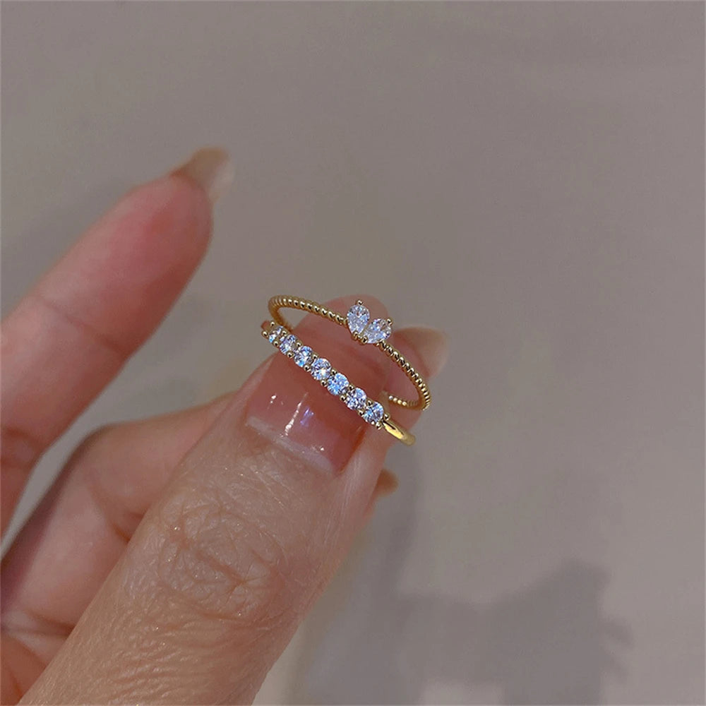 Blossom Spark Adjustable Ring