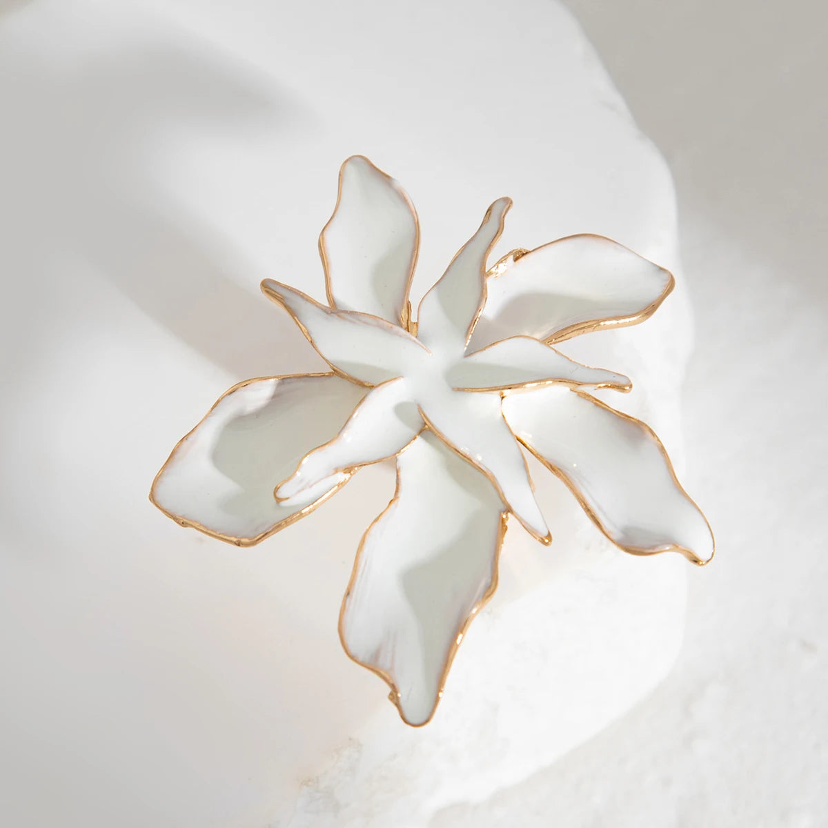 Ivory Bloom Statement Ring