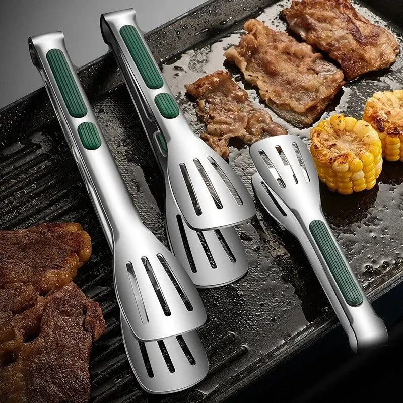 SteelPro 2-in-1 Grill Spatula Tongs