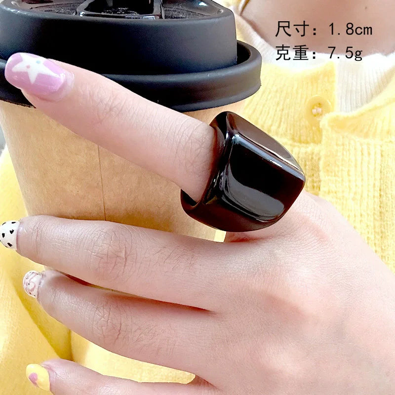 Ivory Aura Statement Ring